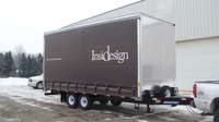 Bumper Pull Trailer Digital Curtainside
