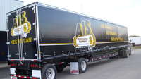 Curtainside Construction Trailer