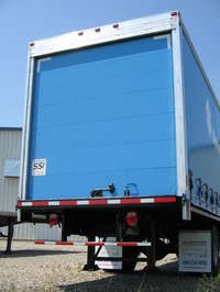 Custom Rollup Rear Door Truck
