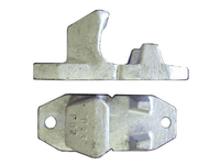 Galvanized Steel Lock Rod Keeper - Bolt-On for Aluminum System