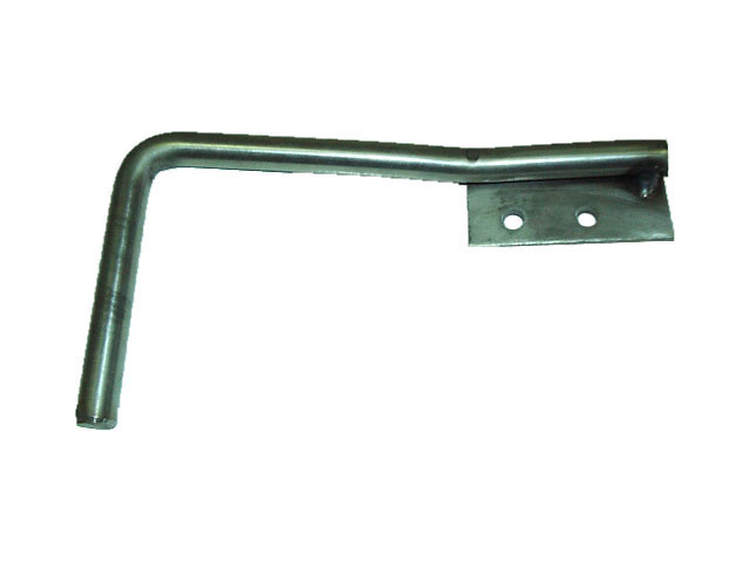 The handle is made from formed stainless steel and is for use with the new-style latch and quick closer. (SPECIFY DRIVERS / PASS FRONT / REAR)