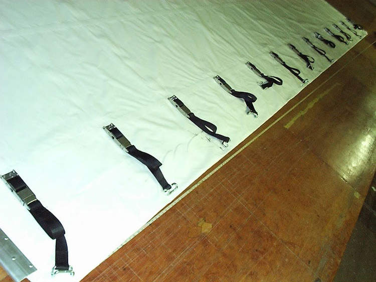 SSI builds replacement curtains for all manufactured curtain side units and for many other applications as well. Call for more information on sizes and material.